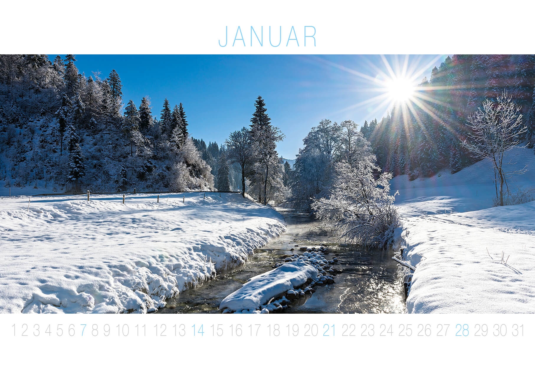 Emmentalkalender Januar