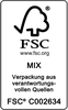 Logo FSC für Verpackungen