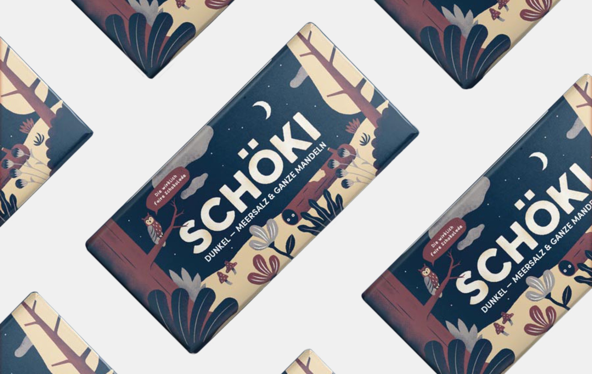 SCHÖKI chocolat équitable, emballage durable