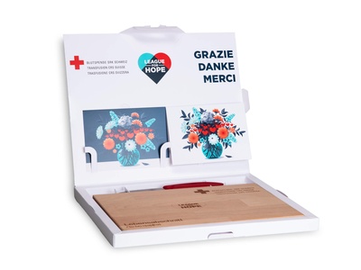 Blutspende SRK – 3D-Mailing