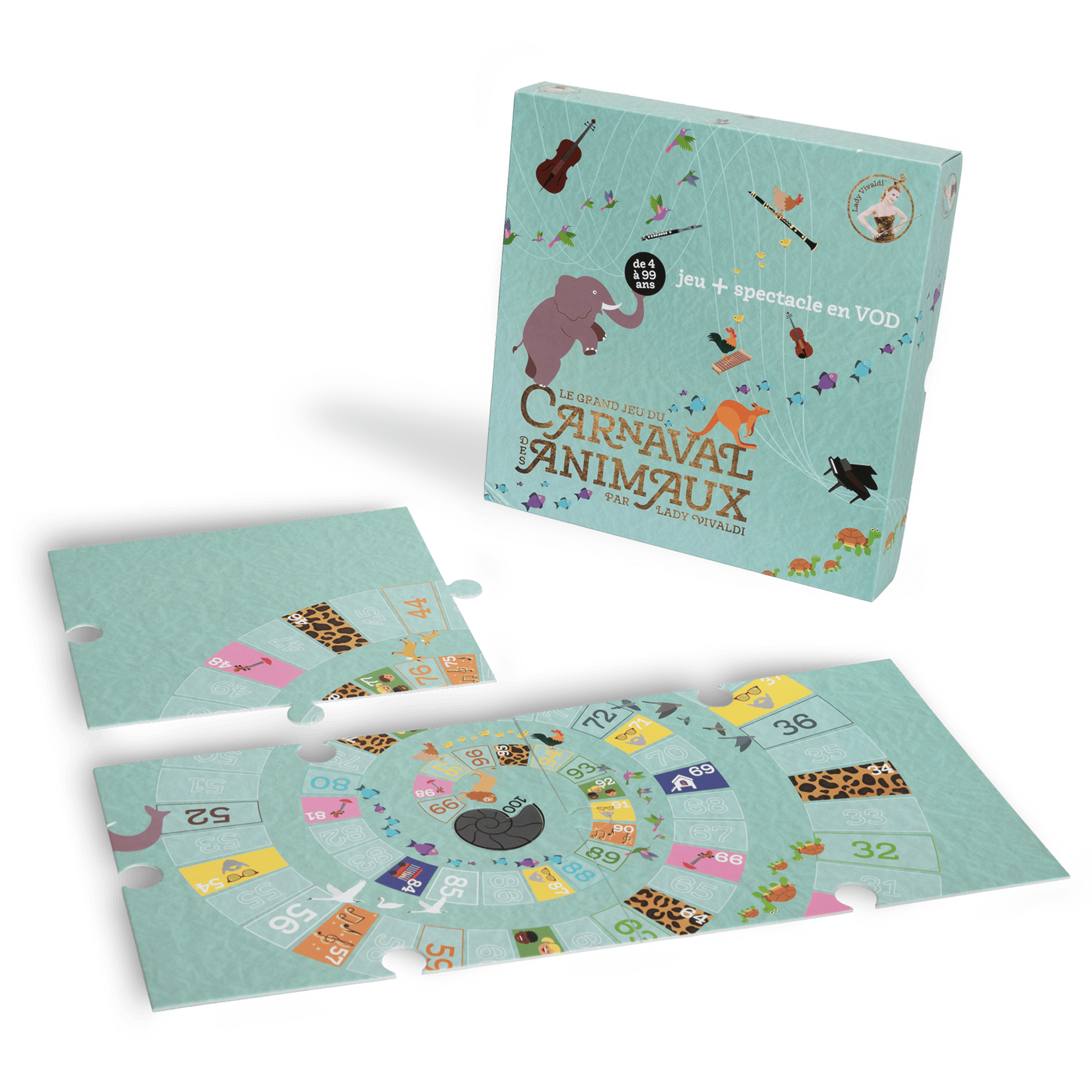 Carneval des Animaux Spielverpackung
